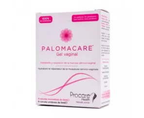 Palomacare Gel Monodose Vaginal 6 Cânulas 5 Ml