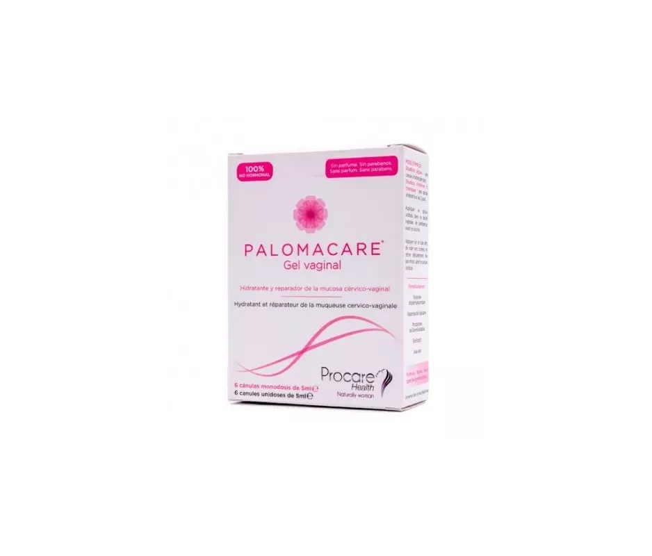 Palomacare Gel Monodose Vaginal 6 Cânulas 5 Ml