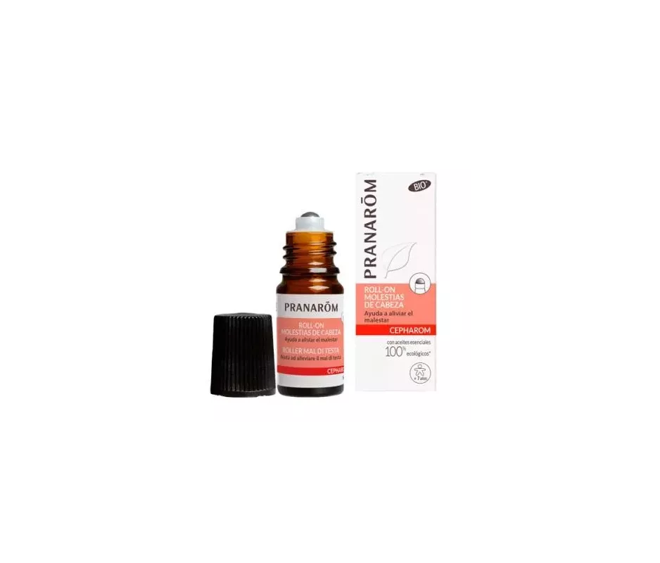 Cepharom Roll-On Head Disconfort 5Ml,Pranarom