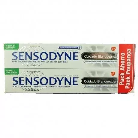 SENSODYNE WHITENING CARE 2 UNIDADES 75 ML