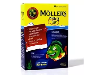 Comprar Moller's Omega 3 en Gominolas | Tufarma.online