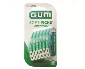Pastilhas macias Palillo Interdental Gum 649 M30 Advanced Small 30 U