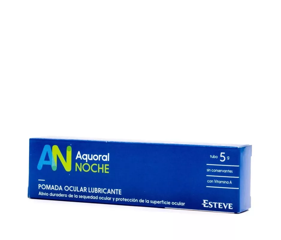 Aquoral Noche Pomada Ocular Lubricante 5g | Tufarma.online