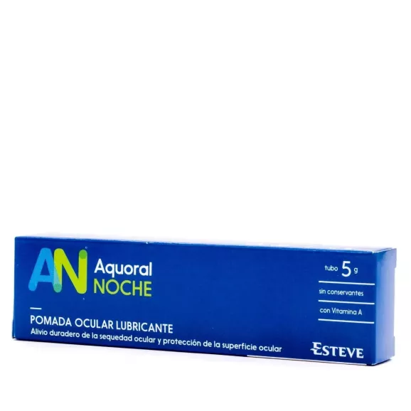 Aquoral Noche Pomada Ocular Lubricante 5g | Tufarma.online