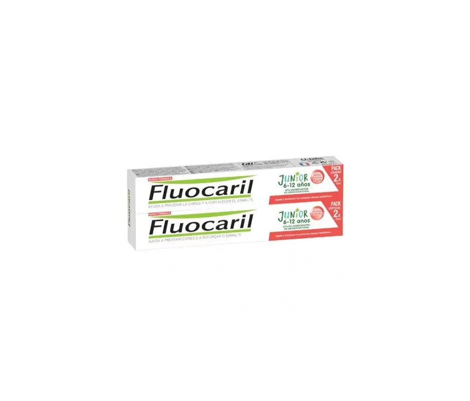 Fluocaril Junior 6-12 Anos 1 Recipiente 75 Ml Frutas Vermelhas