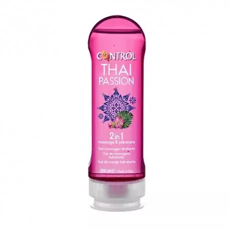 Control Thai Passion 2 In 1 Massaje & Pleasure Gel 1 Envase 200 Ml