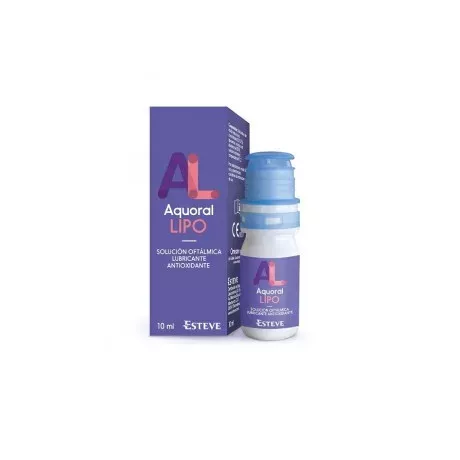 Aquoral Lipo Oftálmico Solução Estéril Antioxidante Lubrificante 1 Frasco 10 Ml