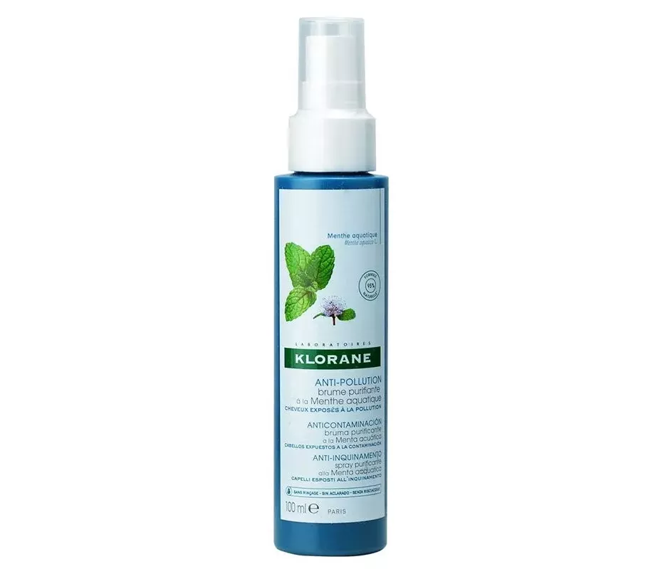 Névoa Purificante Klorane Com Menta Aquática 1 Recipiente 100 Ml