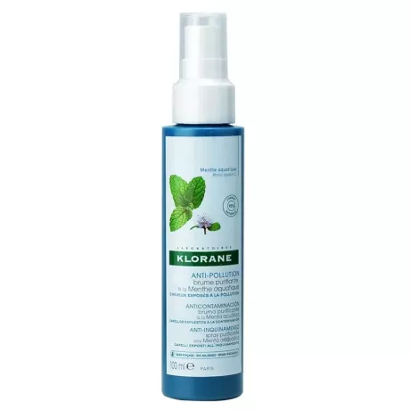 Névoa Purificante Klorane Com Menta Aquática 1 Recipiente 100 Ml