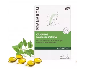 Pranarôm Aromaforce Cápsulas Nariz Garganta |  Tufarma.online