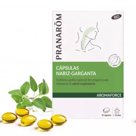 Pranarôm Aromaforce Cápsulas Nariz Garganta |  Tufarma.online