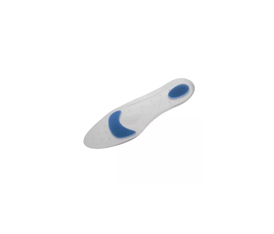 Palmilha Longa de Silicone Trans-Ar Actius By Orliman Feetpad Pl-750/1 Tamanho 1