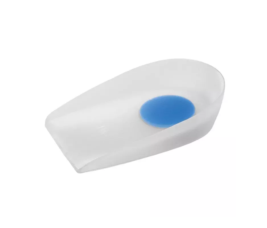 Almofada de calcanhar de silicone transparente Espolon Active By Orliman Feetpad Acp903 T-3