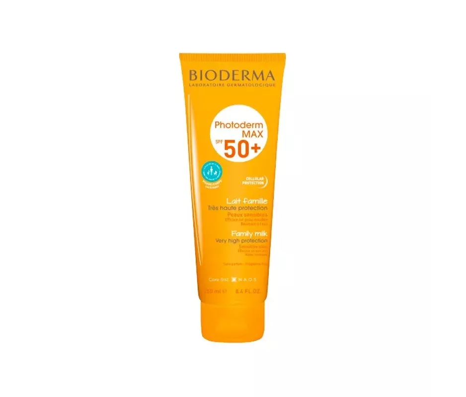 Photoderm Max Spf 50+ Família Leite Bioderma 1 Recipiente 250 Ml