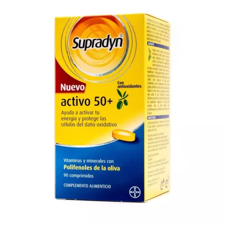 Supradyn Active 50+ Antioxidantes 90 Comprimidos