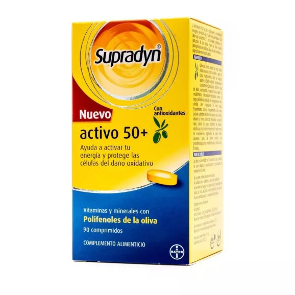 Supradyn Activo 50+ Antioxidantes 90 Comprimidos