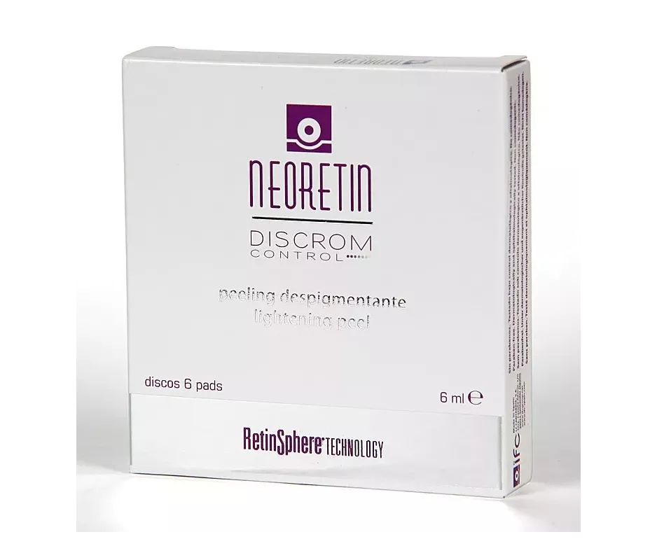 Neoretin Discrom Control Peeling Despigmentação 6 Discos 6 Ml