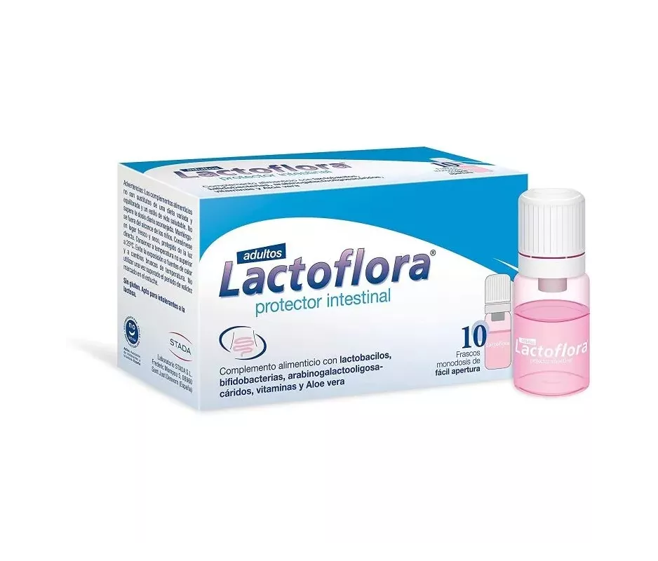 LACTOFLORA ADULT INTESTINAL PROTECTOR 10 FRASCOS