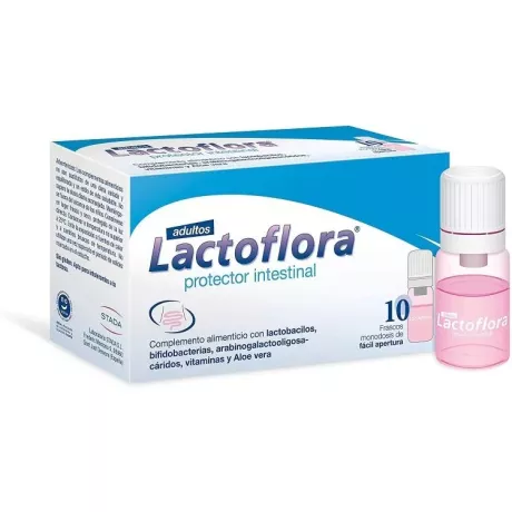 LACTOFLORA ADULT INTESTINAL PROTECTOR 10 FRASCOS