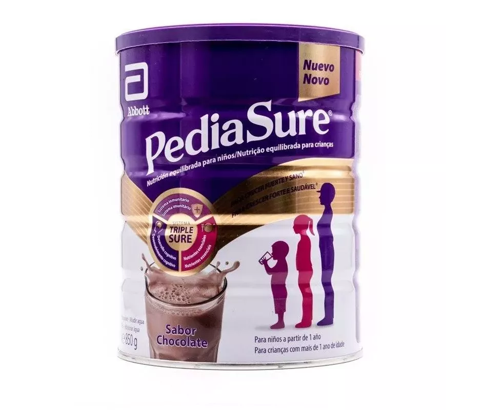 Pediasure Pó 1 Lata 850 G Sabor Chocolate