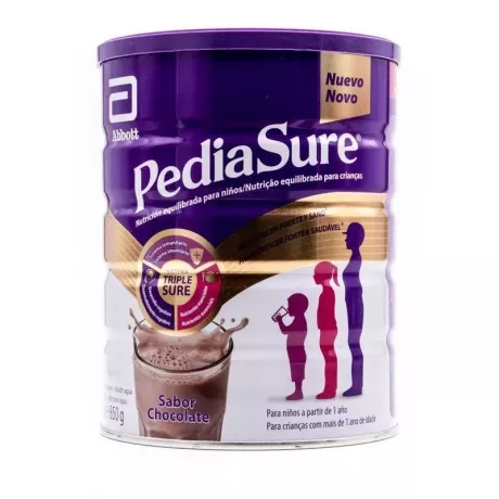 Pediasure Pó 1 Lata 850 G Sabor Chocolate