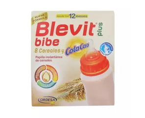 Blevit Plus Bibe 8 Cereais e Colacao 1 Recipiente 600 G