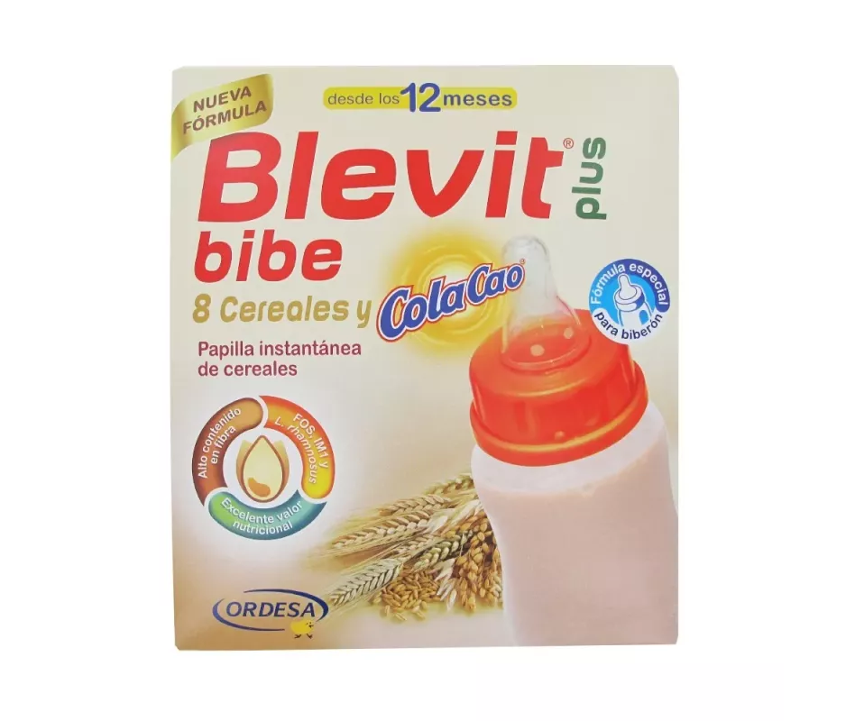 Blevit Plus Bibe 8 Cereales Y Colacao 1 Envase 600 G