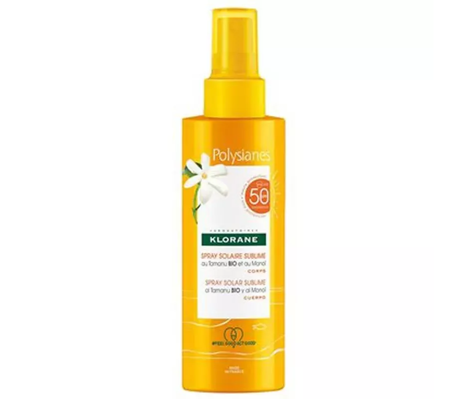 Klorane Polysianes Sublime Body Solar Spray Spf 50 1 Recipiente 200 Ml