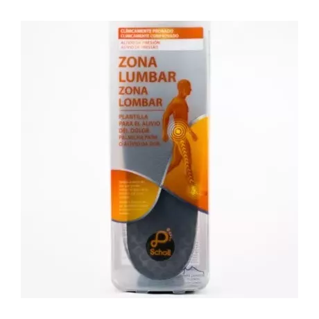 Plantillas Zona Lumbar Scholl In-Balance Talla S 1 Par