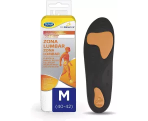Palmilhas Scholl In-Balance Zona Lombar Tamanho M 1 Par