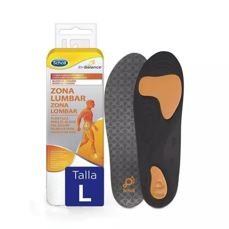 Palmilhas Scholl In-Balance Zona Lombar Tamanho L 1 Par