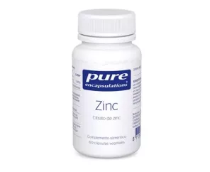 Encapsulações Puras Zinco 60 Cápsulas