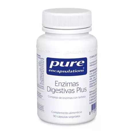 Pure Encapsulations Enzimas Digestivas Plus 90 Capsulas