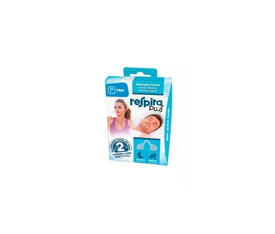 PRIM RESPIRA PLUS DILATADOR NASAL  REF RP0001 2 UNIDADES