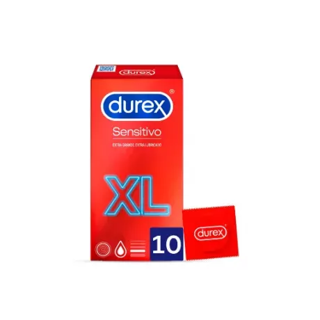 Preservativos Durex Sensitive XL 10 unidades