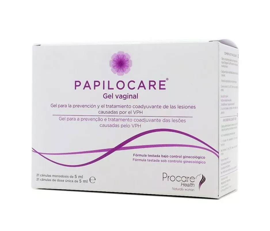 Papilocare Gel Vaginal 21 Canulas Monodosis 5 Ml