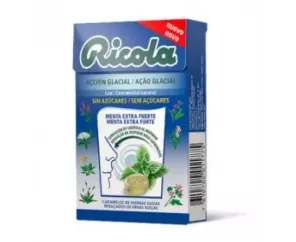 Rebuçados Ricola Extra Forte 1 Caixa 50 G Sabor Menta
