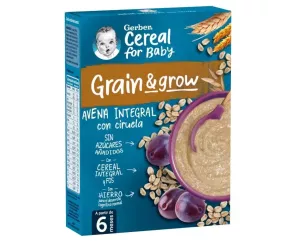 Gerber Avena Integral Con Ciruela  1 Estuche 250 G