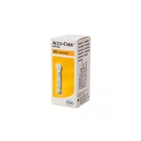 Accu-Chek Softclix Lance Bolsa 25 Lance Bolsa