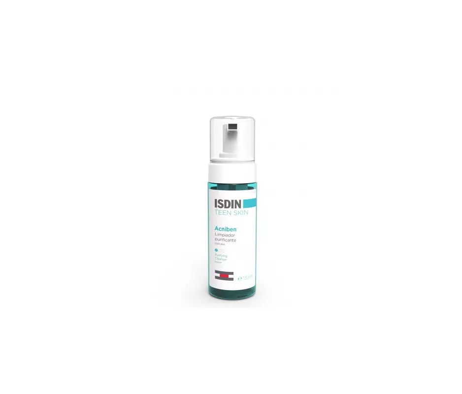 Espuma de limpeza purificante Acniben Isdin Teen Skin 1 recipiente 200 ml