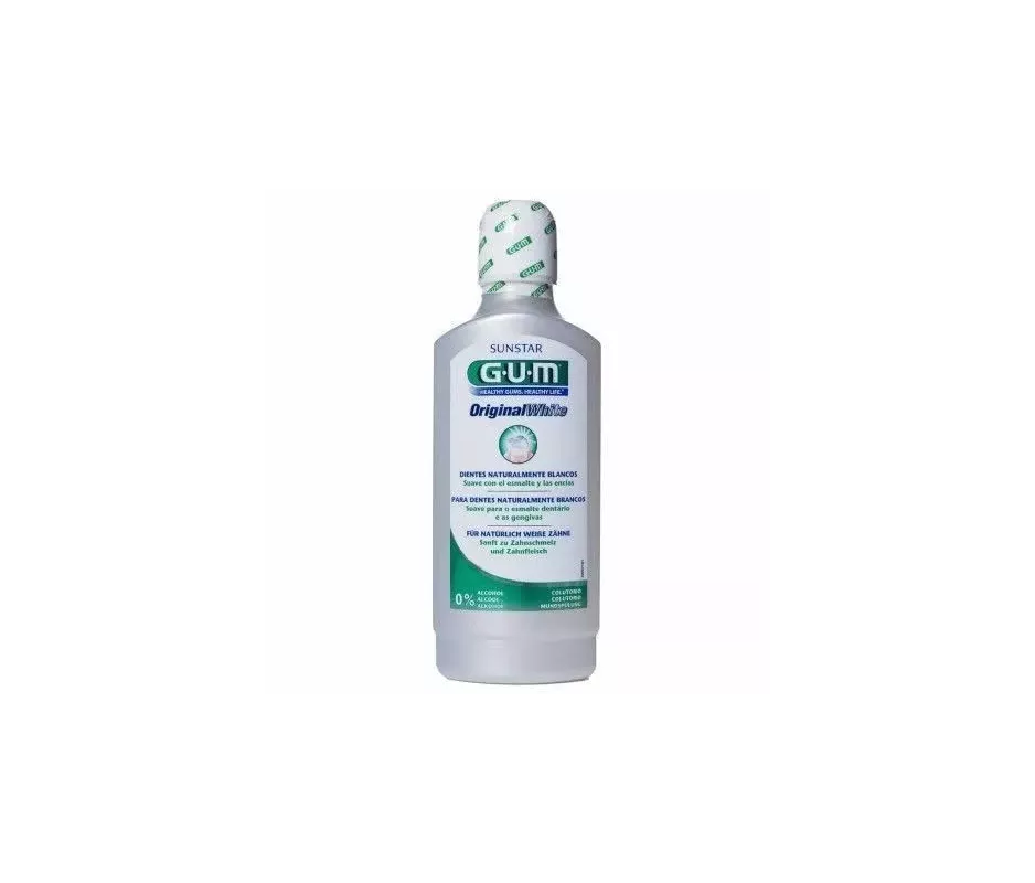 GUM ORIGINAL WHITE COLUTORIO  1 ENVASE 500 ML