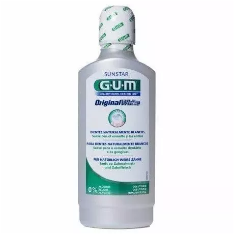 GUM ORIGINAL WHITE COLUTORIO  1 ENVASE 500 ML