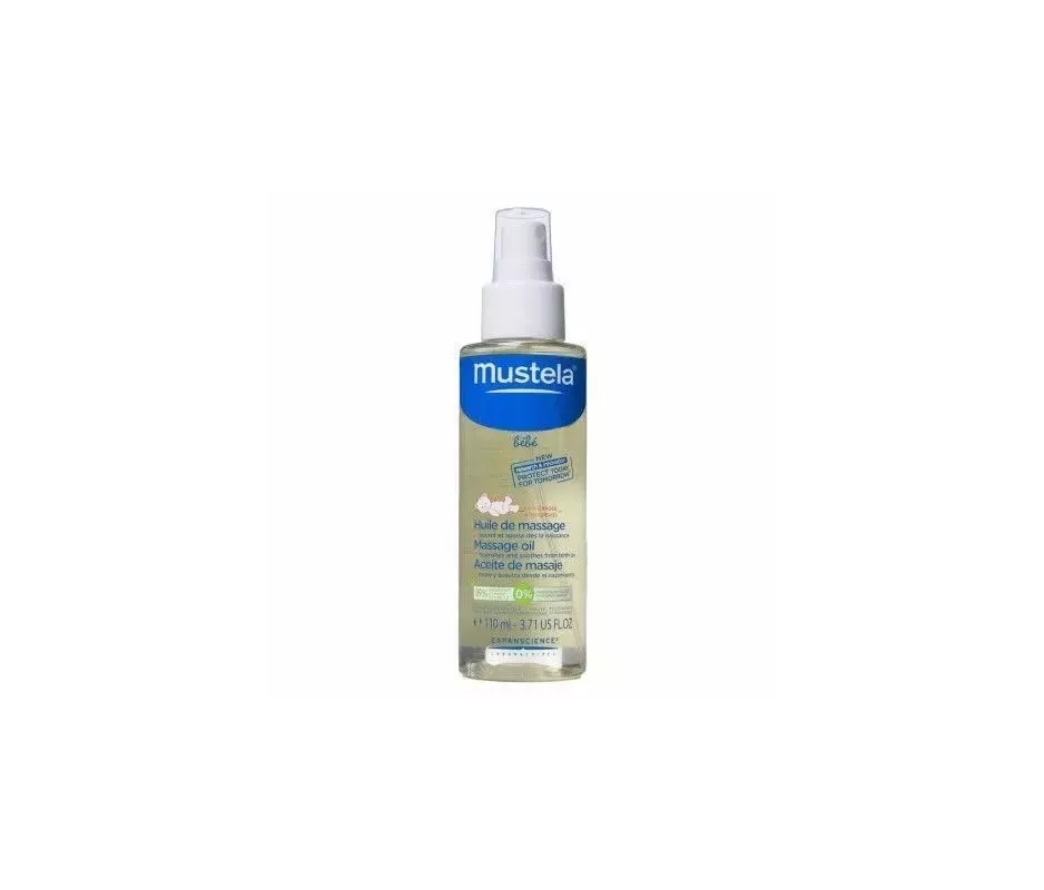 Mustela Bebe Aceite De Masaje 1 Envase 110 Ml