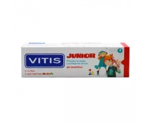 Creme dental em gel Vitis Junior 1 recipiente 75 ml
