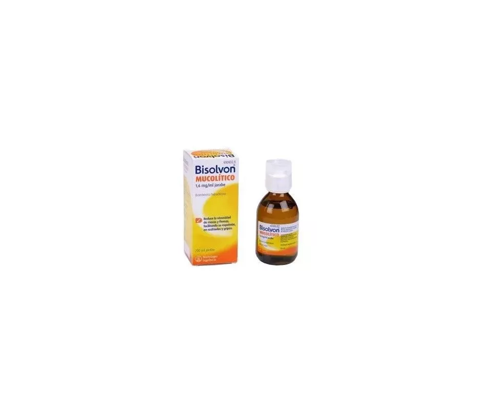 Bisolvon Mucolitico 1.6 Mg/Ml Jarabe 200 Ml