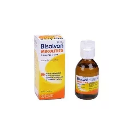 Mucolítico Bisolvon 1,6 Mg/Ml Xarope 200 Ml