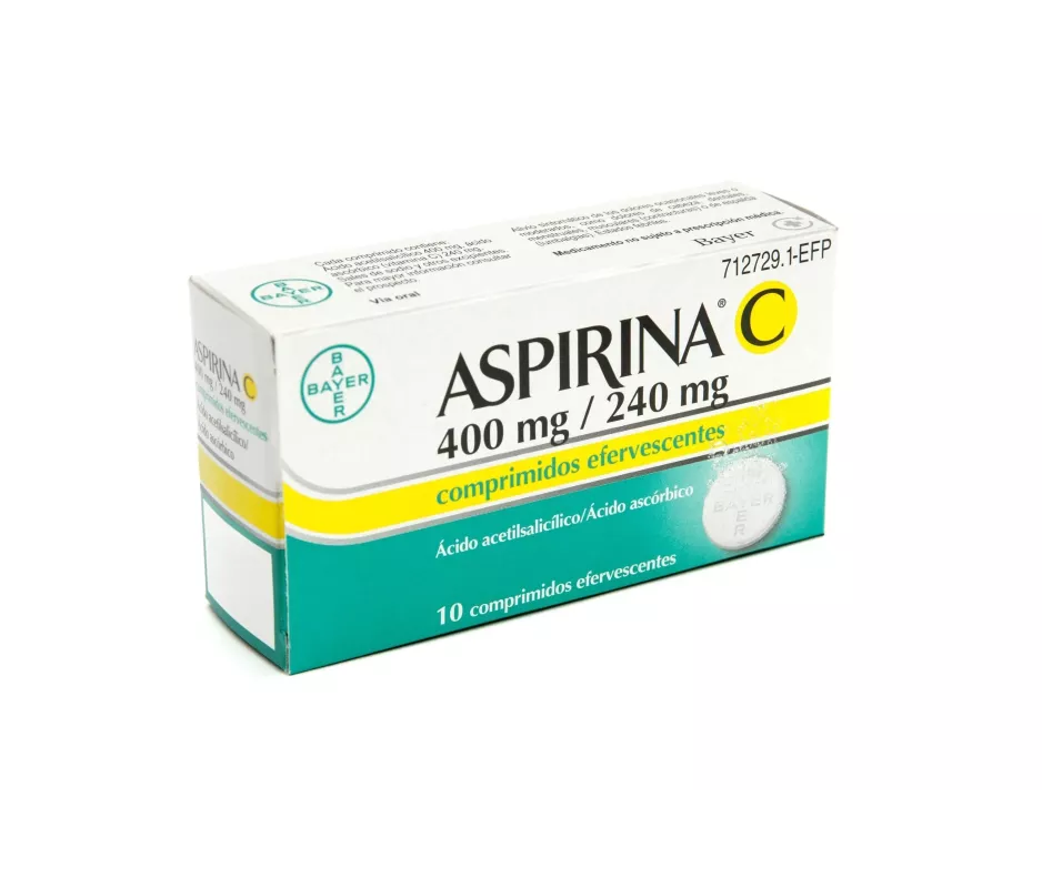 Aspirina C 400/240 Mg 20 Comprimidos Efervescentes