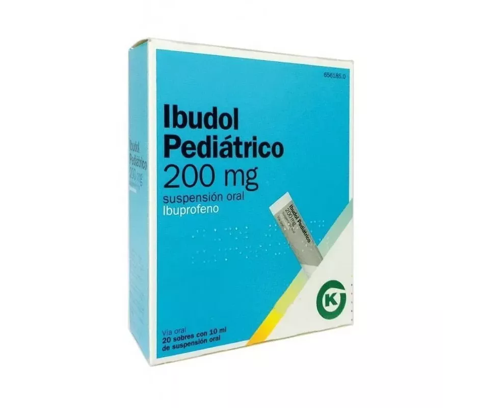 Ibudol Pediatrico 200 Mg 20 Sobres Suspension Oral 10 Ml