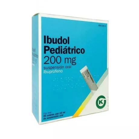 Ibudol Pediátrico 200 Mg 20 Sobres Suspensão Oral 10 Ml