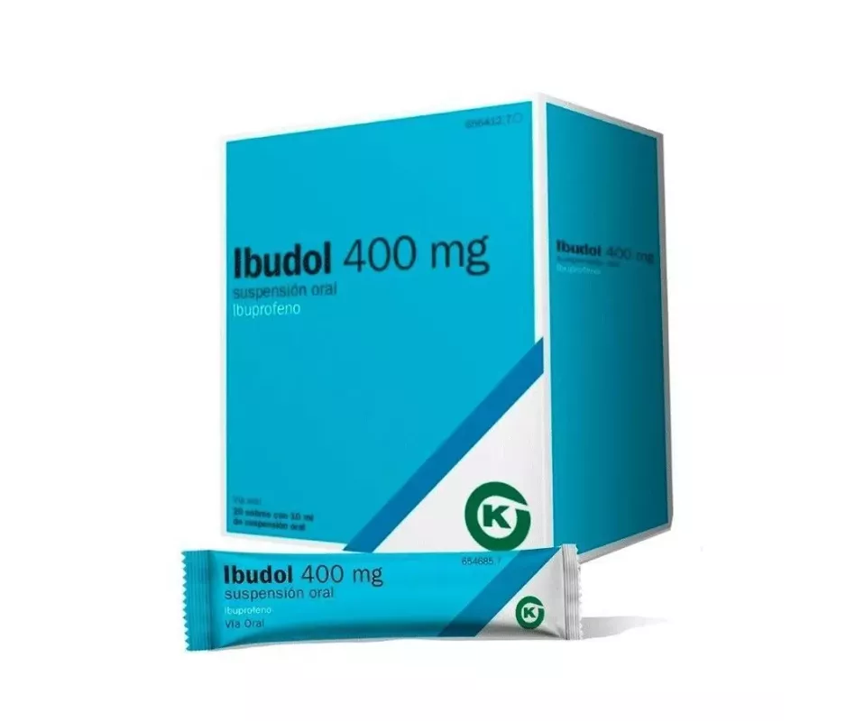 Ibudol 400 Mg 20 Sobres Suspension Oral 10 Ml